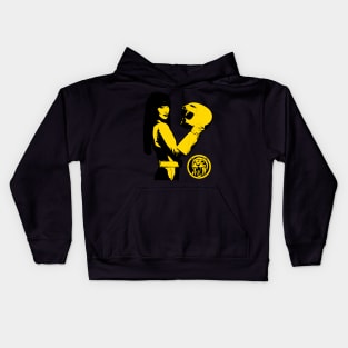 MMPR Yellow Ranger Kids Hoodie